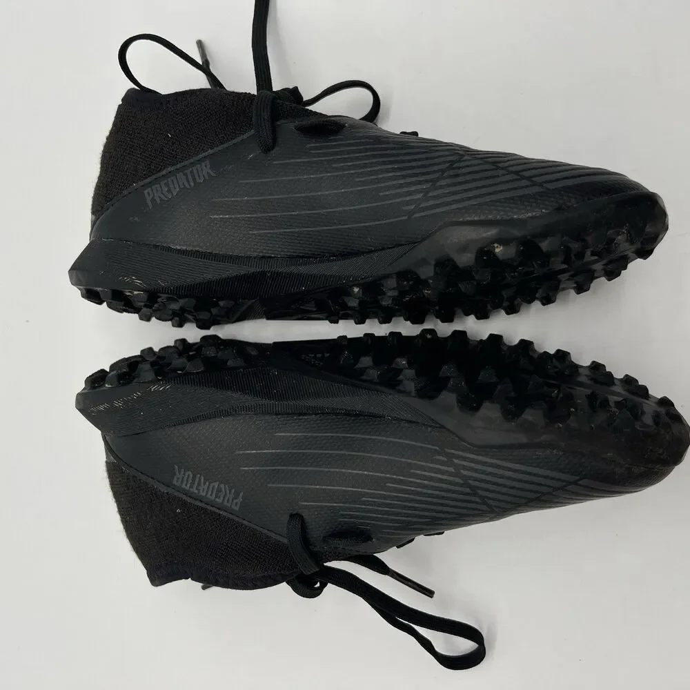 Adidas Boys Predator Edge 3 TF GZ2895 Indoor Soccer Cleats Black  Size 2 Kids